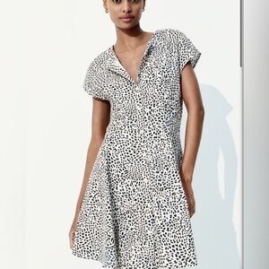 H&M Button-Front Cotton Dress